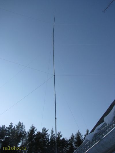 DX вертикал на 80 метров