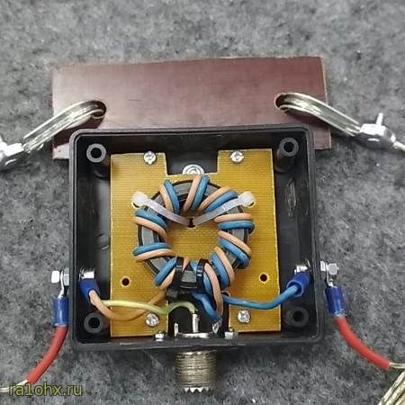 Трансформатор для несимметричного диполя
