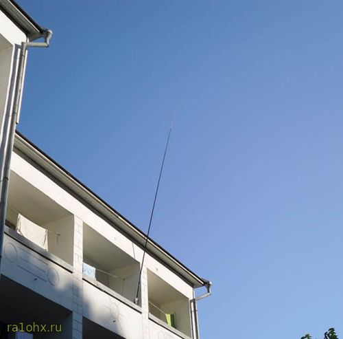 Балконная антенна для КВ