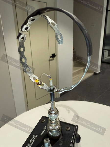 магнитная антенна на 144 мгц